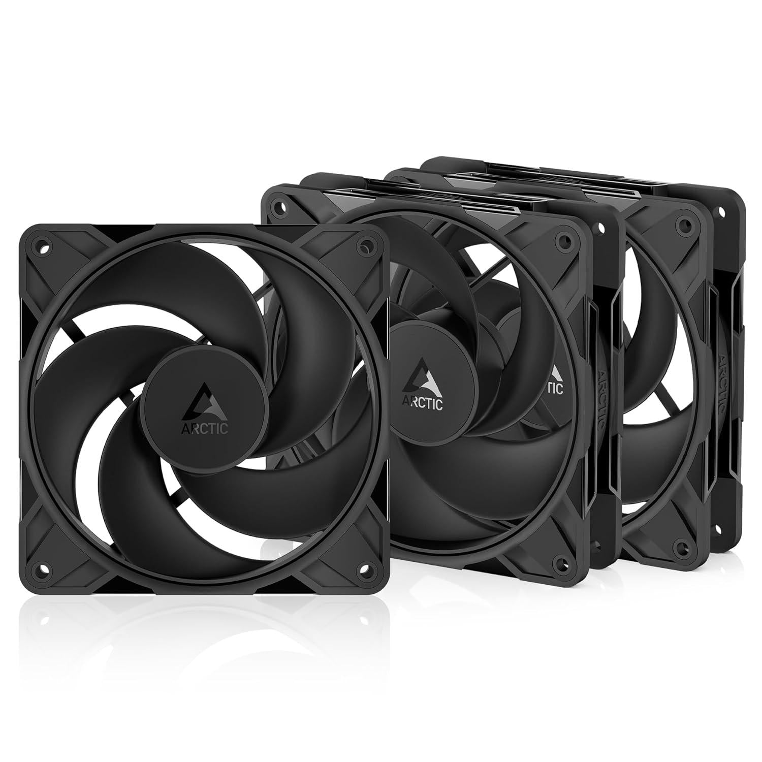Комплект вентилатори 3-pack ARCTIC P12 Reverse Pro A-RGB 120mm PWM