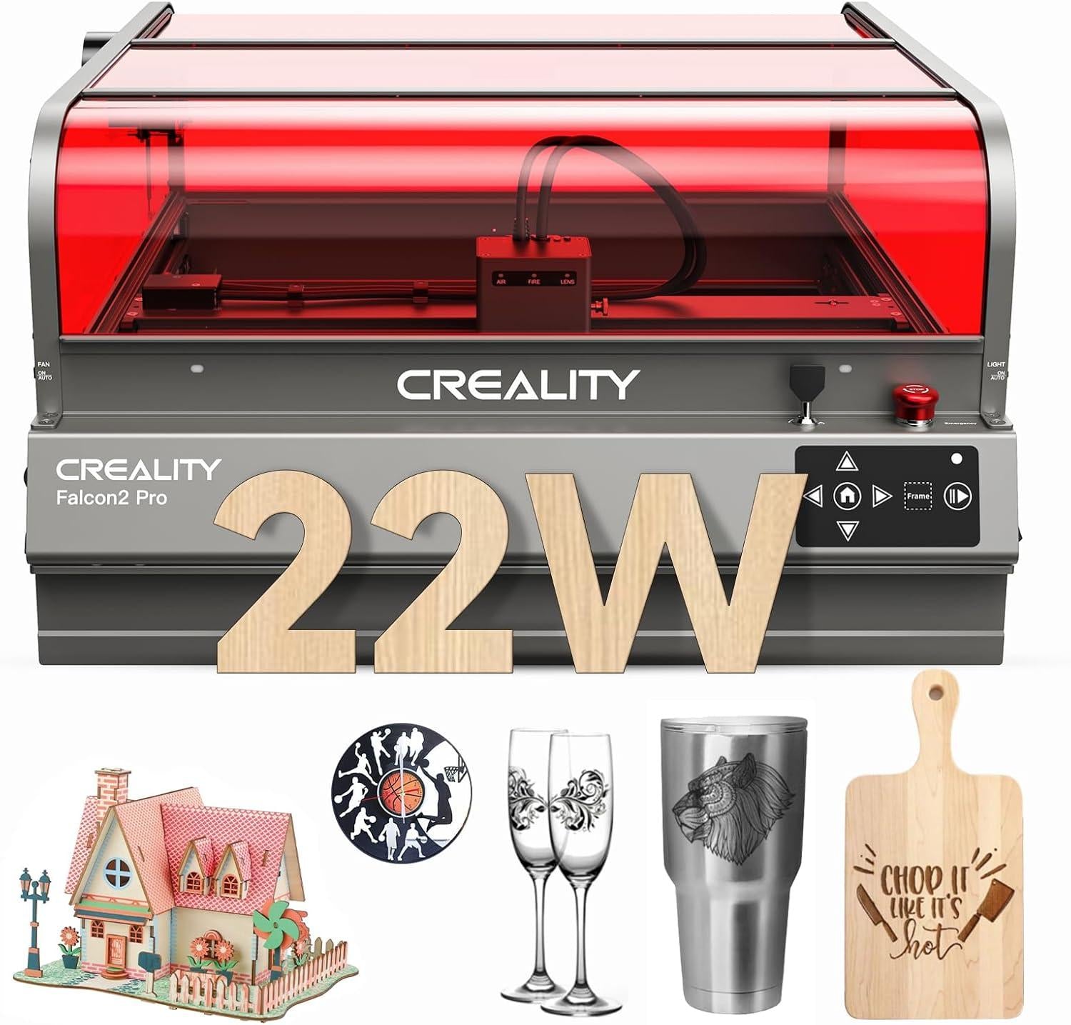 Машина за лазерно гравиране Creality Falcon2 Pro 22W