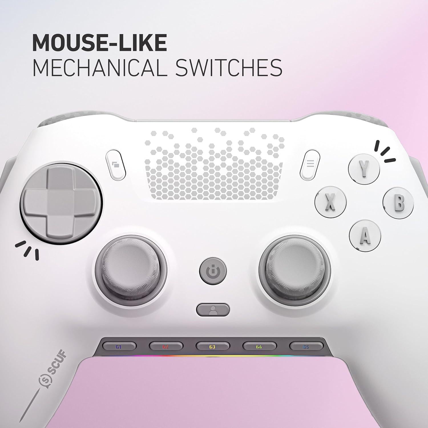Безжичен геймпад SCUF ENVISION PRO Wireless - Бял