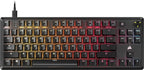 Gaming Mechanical Keyboard Corsair K70 RGB MK.2 Core TKL, Corsair MLX Red Switch