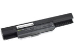 Laptop Battery GREEN CELL, Asus K53 K53E K53S K53SV X53 X53S X53U X54 X54C X54H, 11.1V, 6600mAh