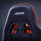 Gaming Chair Gigabyte Aorus AGC310, Black and Orange