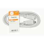 Monitor cable HAMA 200932, VGA male - VGA male, 1.50m, White