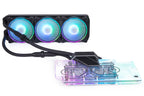 Alphacool Eiswolf 2 AIO - 360mm RTX 3080/3090 ROG Strix with Backplate Liquid Cooling System
