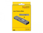 Laser Distance Meter DeLock 64071, 3 cm - 40 m, Accuracy 2 mm, Grey