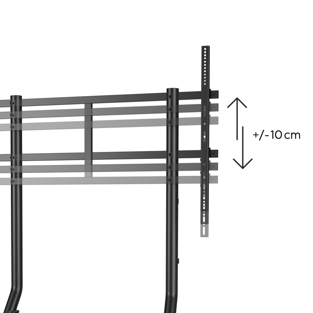 HAMA Метална стойка за TV, Trolley, 254 см (100"), 220875