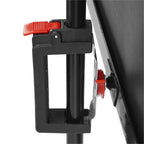 Projector screen on stand, 180x180 cm, 2-in-1, mobile kit, 21573