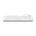 HAMA Жична клавиатура "CK-200", USB-A,USB-C, 8 мултимедийни клавиша, кирилизирана, бяла
