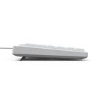 HAMA Жична клавиатура "CK-200", USB-A,USB-C, 8 мултимедийни клавиша, кирилизирана, бяла