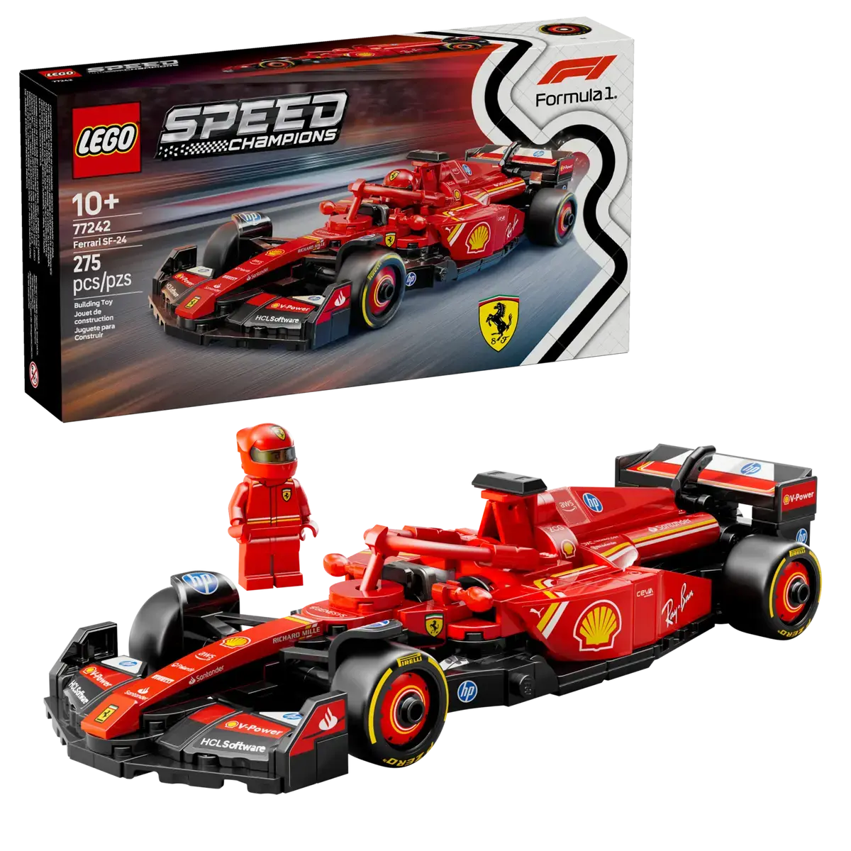 LEGO Speed Champions - Ferrari Sf-24 F1® Race Car - 77242