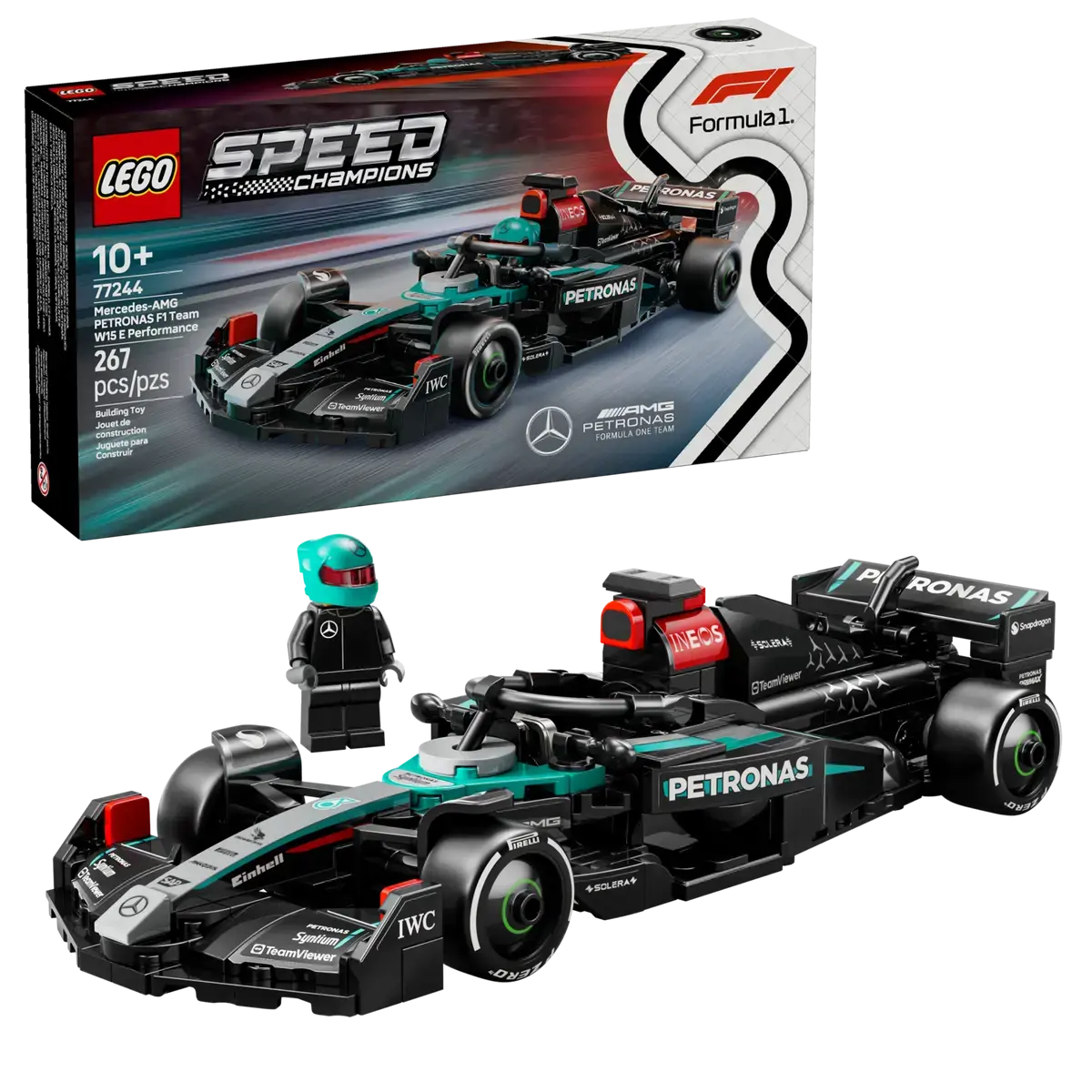 LEGO Speed Champions: Mercedes-Amg F1® W15 Race Car - 77244