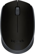 Безжична оптична мишка LOGITECH M171, Черна, USB