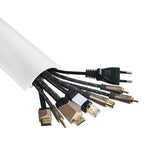 PVC cable concealer channel-100x7x2.1 cm, 220894