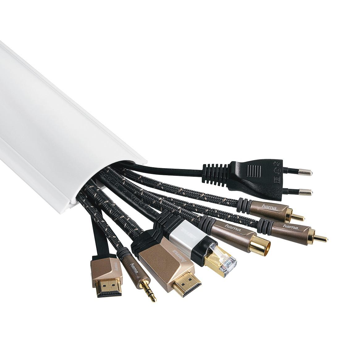 Канал PVC за скриване на кабел-100х7х2,1 см, 220894