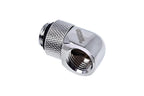 Alphacool Eiszapfen Rotary L-Connector, G1/4 Male to G1/4 Female, Silver