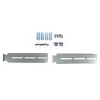 Rails for Inter-Tech Server Case, IPC 20 x 10mm, Silver