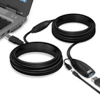 ACT AC6110 USB-A Male to Female Extension Cable, 10 m
