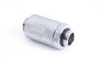 D-Plug Alphacool ES, 31.5mm, G1/4 Male to G1/4 Male, Silver