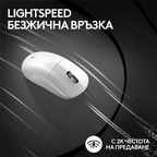Logitech G Pro X Superlight 2 Wireless Gaming Mouse White