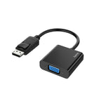 HAMA Adapter, DisplayPort Male - VGA Female, Full-HD 1080p, Black