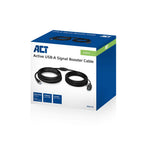 ACT AC6110 USB-A Male to Female Extension Cable, 10 m