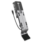 j5create JTS223 Laptop Stand, 4-Port USB-C Hub, Aluminum