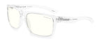 GUNNAR Intercept Crystal Computer Glasses, Clear, White