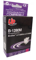 Мастилница UPRINT LC1280XL/1240, BROTHER, Magenta