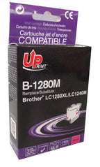Мастилница UPRINT LC1280XL/1240, BROTHER, Magenta