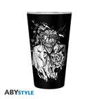 ABYSTYLE DC COMICS Set - XXL glass + Pin + Pocket Notebook "Batman"
