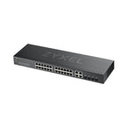 Switch ZYXEL GS1920-24V2, 24-port Gigabit Smart-Managed, Fanless, Rackmount