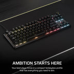 Gaming Mechanical Keyboard Corsair K70 RGB MK.2 Core TKL, Corsair MLX Red Switch