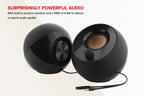 Creative PEBBLE Speaker System, 2.0, 2 x 2.2W