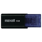 USB Flash Drive MAXELL FLIX, USB 2.0, 4GB, Black