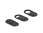 Webcam Covers Delock 20652, Set of 3, Black