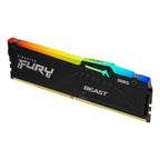 Kingston FURY Beast RGB 16GB DDR5 Memory - KF556C36BBEA-16