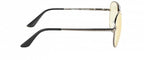 GUNNAR Maverick Gunmetal Computer Glasses, Silver