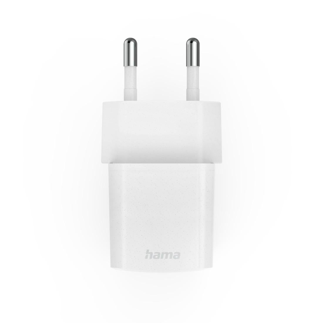 Бързо мини зарядно HAMA "Eco", USB-C, 25 W, 187278