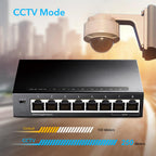 Cudy GS108 Switch, 8-Port, 10/100/1000, Auto-MDI/MDIX, Metal Casing