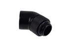 Alphacool Eiszapfen Angled Adaptor, 45°, G1/4 Male to G1/4 Female, Matte Black