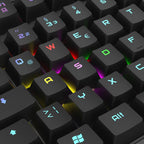 HAMA uRage Gaming Keyboard "Exodus 860 Mechanical", red switch, 186076