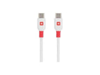 Skross Cable, USB-C to USB-C Male, USB 2.0, 1.2m, White