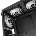 Kolink Observatory HF Mesh ARGB TG Mid-Tower Case, Black