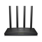Wireless Router TP-Link Archer C6U AC1200, 2.4/5 GHz, 300 - 867Mbps, 10/100/1000