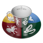 ABYSTYLE HARRY POTTER Mirror mug & plate set Sorted, Mug, Coasters with emblems