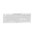 Wired Keyboard CHERRY STREAM, Light Grey