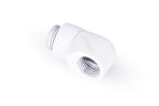 Alphacool Eiszapfen rotary L-connector, G1/4 male to G1/4 female, White