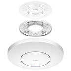 Wireless Access Point Cudy AP3000, AX3000, 2.4/5 GHz, 571 - 2402 Mbps, 1× 2.5 Gbps, DC Adapter