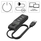USB Hub, 4-Port, HAMA-200118