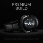 Bundle Gamer Headset Logitech PRO X + Headset Stand
